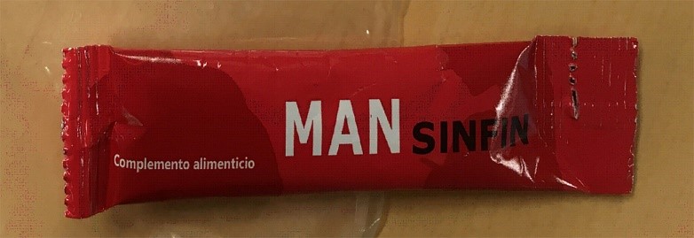 Billede af det ulovlige produkt: Man Sinfin