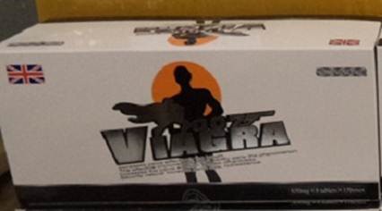 Billede af det ulovlige produkt: Viagra 007