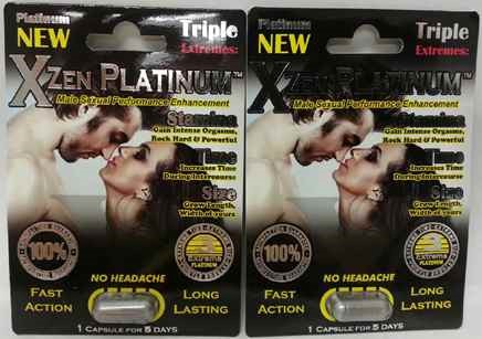 Billede af det ulovlige produkt: X Zen Platinum